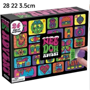 Needoh Advent Calendar 24 Days - đánh giá và giá Mystery Box Blind Bag
