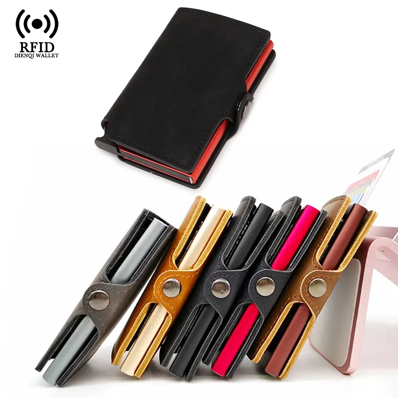 Slim Business Card Holder Men  - đánh giá và giá Card Top Loader