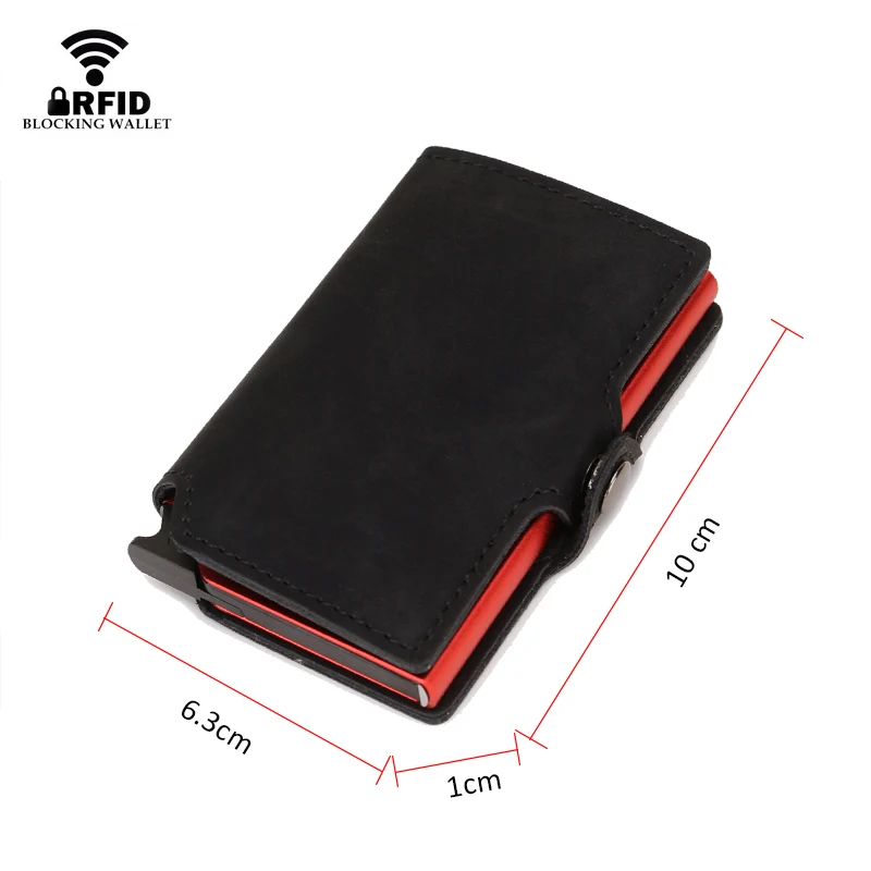 Slim Business Card Holder Men  - đánh giá và giá Card Top Loader