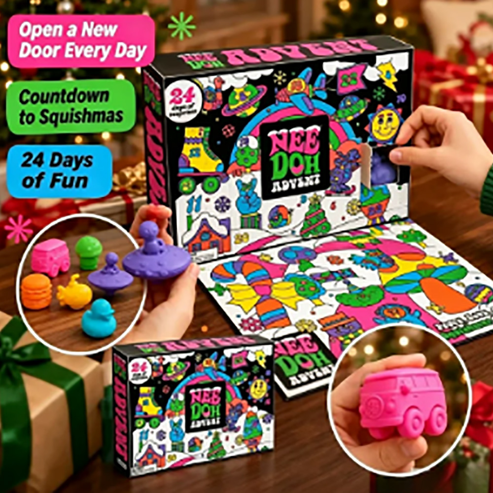 24Pcs Nee‑Doh Squish Fidget Ad - đánh giá và giá Mystery Box Blind Bag