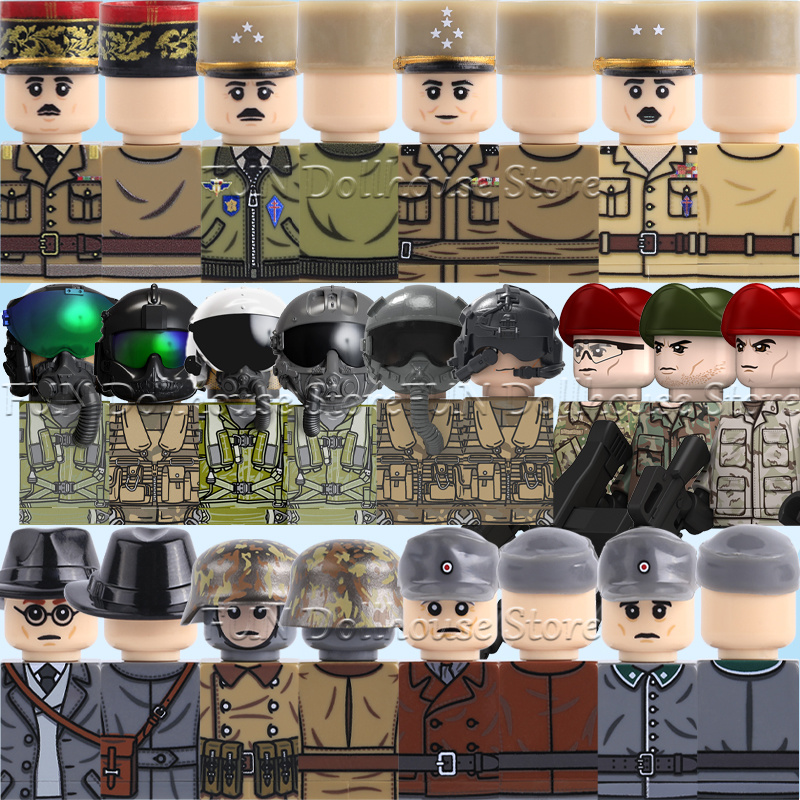 Modern Military US Soldier Act - đánh giá và giá Lego Minifigure Holder