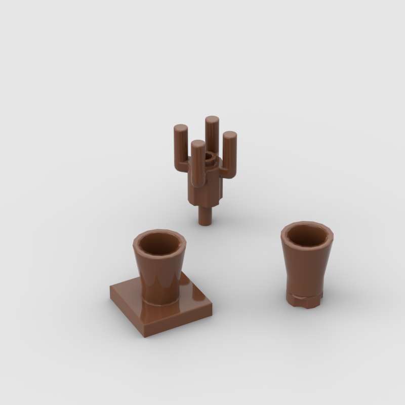 10pcs Plant Tree Trunk Palm Ba - đánh giá và giá Lego Set City